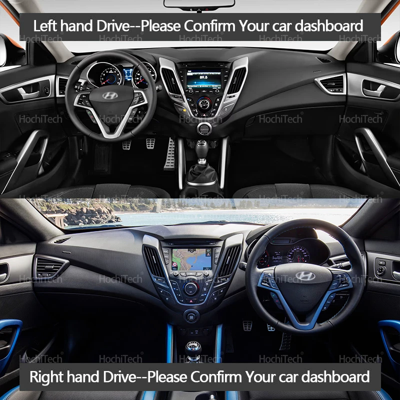 For Hyundai Veloster 2012 2013 - Car Anti-Slip Dashboard Mat recension och pris