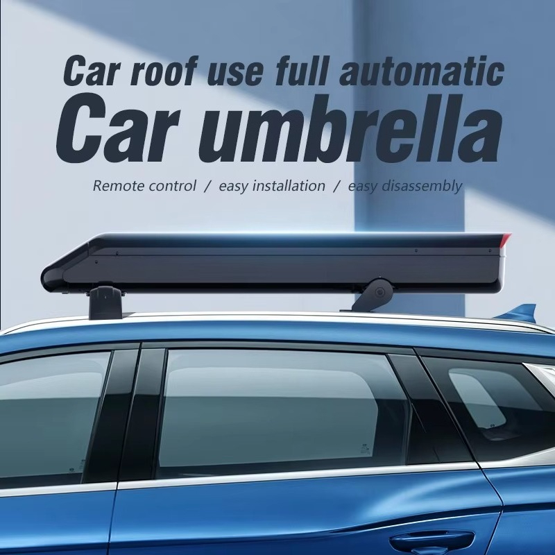 Outdoor in Stock 3.8m Portable - Automatic Car Sunshade recension och pris
