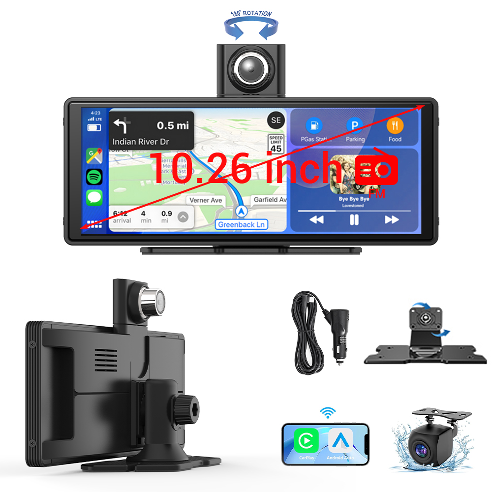 Carplay DashCam Dash Cam Front - Car Dash Cam recension och pris