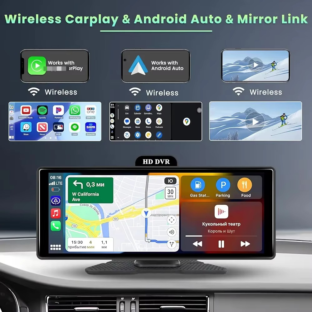 Carplay DashCam Dash Cam Front - Car Dash Cam recension och pris