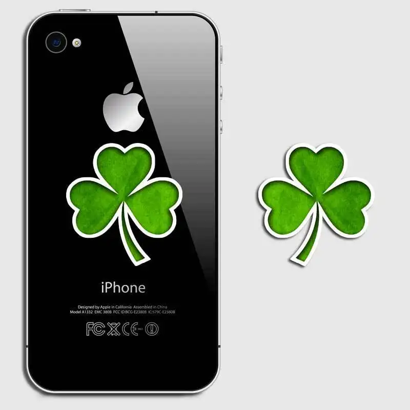 2pk Irish Shamrock Clover Deca - Car Accessories Ireland recension och pris