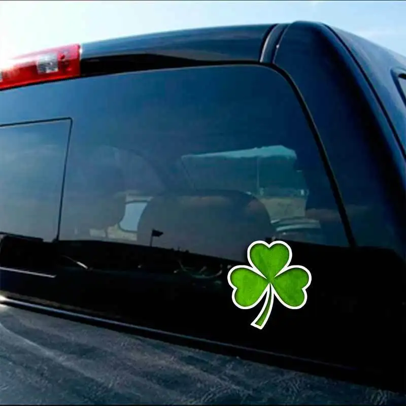 2pk Irish Shamrock Clover Deca - Car Accessories Ireland recension och pris