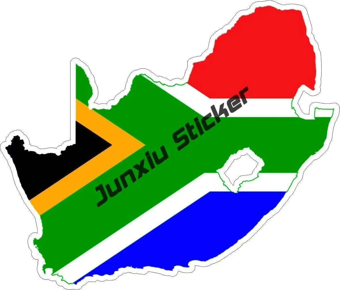 South Africa Map with Flag Vin - Car Accessories Cape Town recension och pris