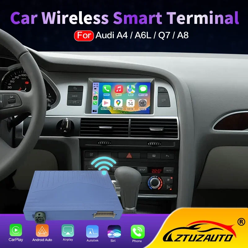 Wireless CarPlay Android Auto  - Car Dash Cam recension och pris