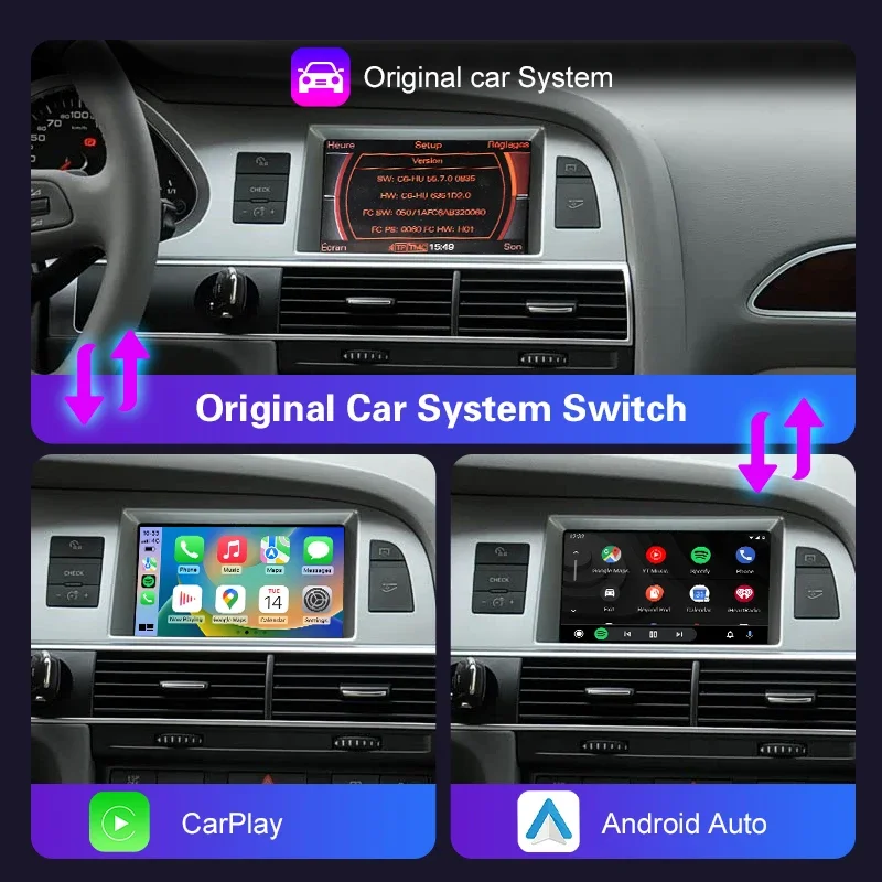 Wireless CarPlay Android Auto  - Car Dash Cam recension och pris