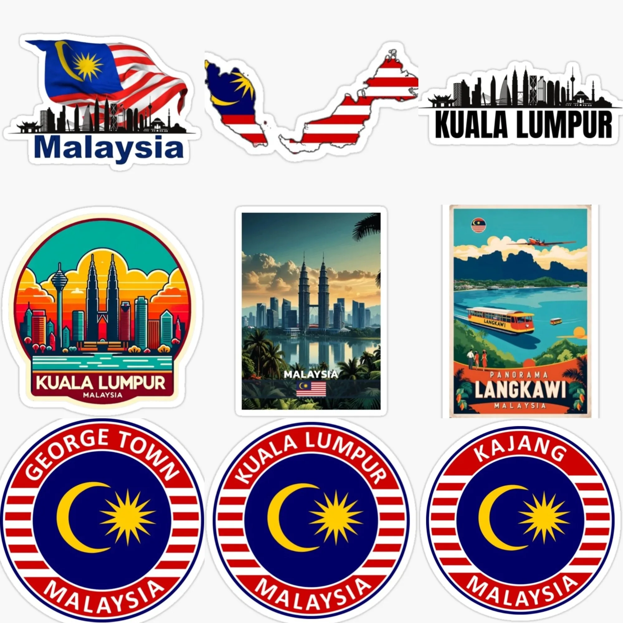 Malaysia Flag Map Emblem Scene - Car Accessories Malaysia recension och pris