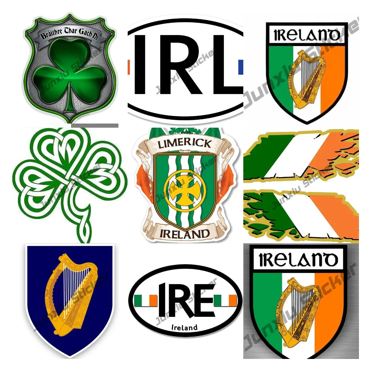 Irish Crest Sticker Self-adhes - Car Accessories Ireland recension och pris