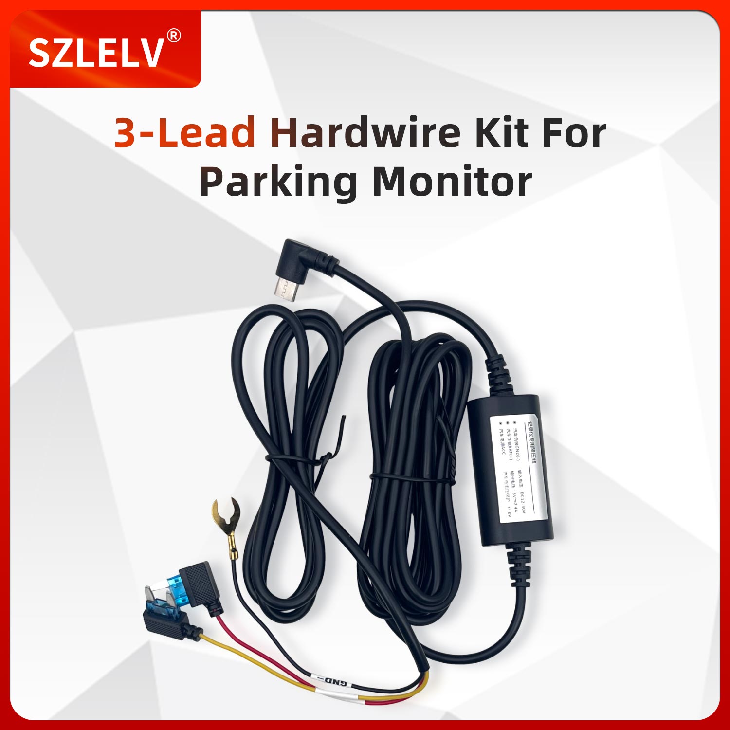 12 24V to 5V 2.5A Type C Hardw - Car Dash Cam recension och pris