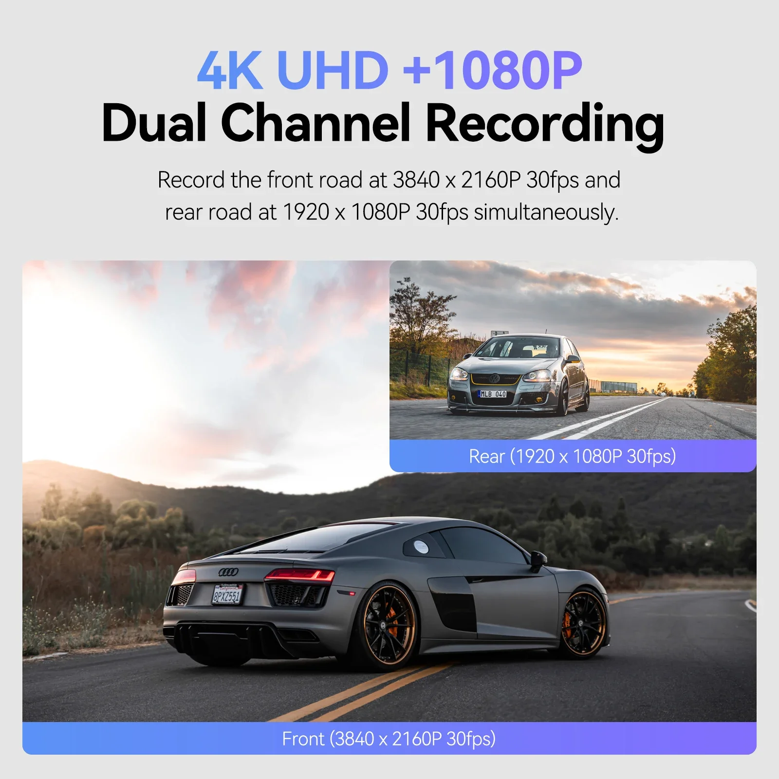 VIOFO A129 Pro Duo Dash Cam 4K - Car Dash Cam recension och pris