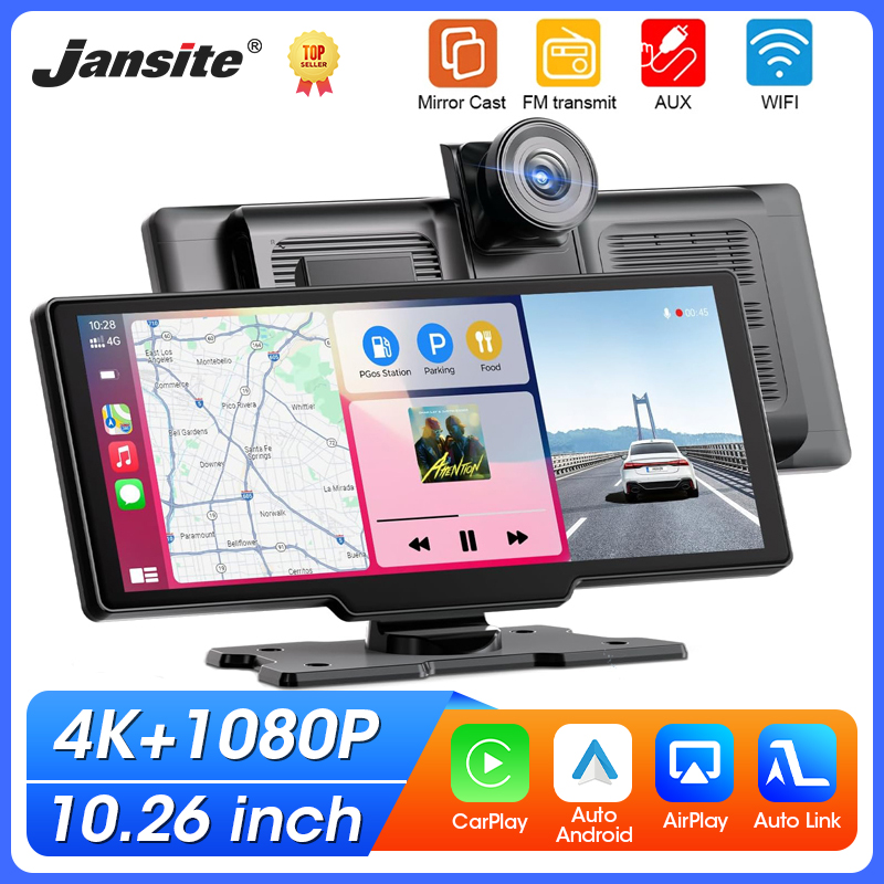 Portable 10.26'' Dash Cam Wire - Car Dash Cam recension och pris