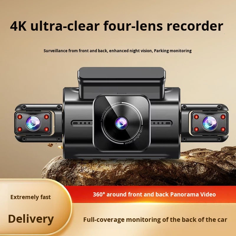 New 2025 Model Dash Cam Four-C - Car Dash Cam recension och pris