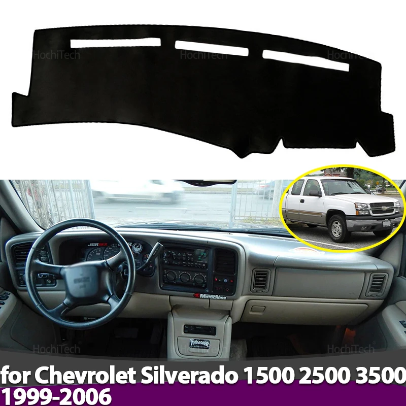 for Chevrolet Silverado 1500 2 - Car Anti-Slip Dashboard Mat recension och pris